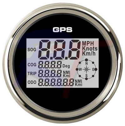 RTD-85SPB-GPS. Спидометр GPS, черный.
