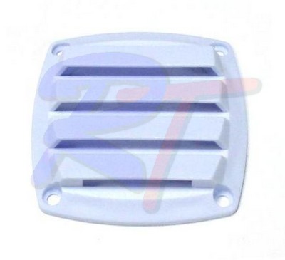 RTG-13534-WH. Решетка вентиляционная, белая.