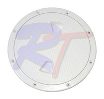 RTG-13563-WH. Люк инспекционный 183 мм, белый