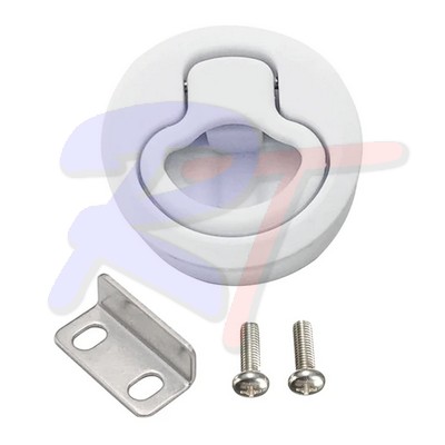 RTG-14005-WH. Ручка потайная, пластмасса